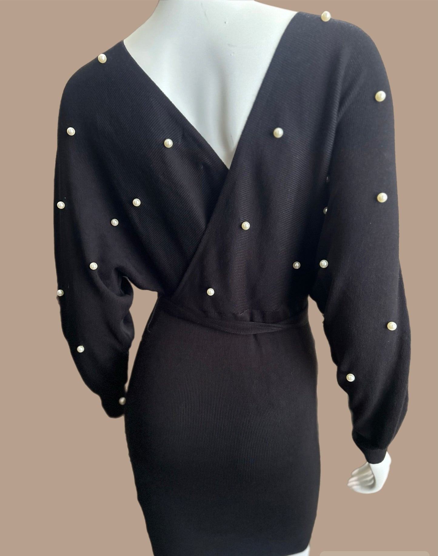 Pearl Mid-Calf Sweater Dress