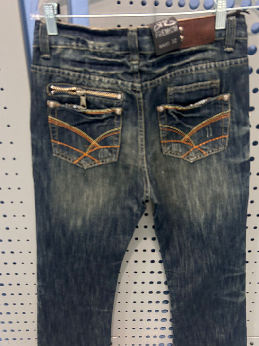 Men’s RNZ Dark Blue Denim Jeans